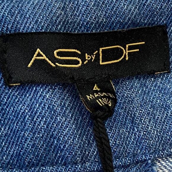 AS by DF DOMINGA Denim trousers & Blazer size Small/ 4 NEW - Picture 14 of 16